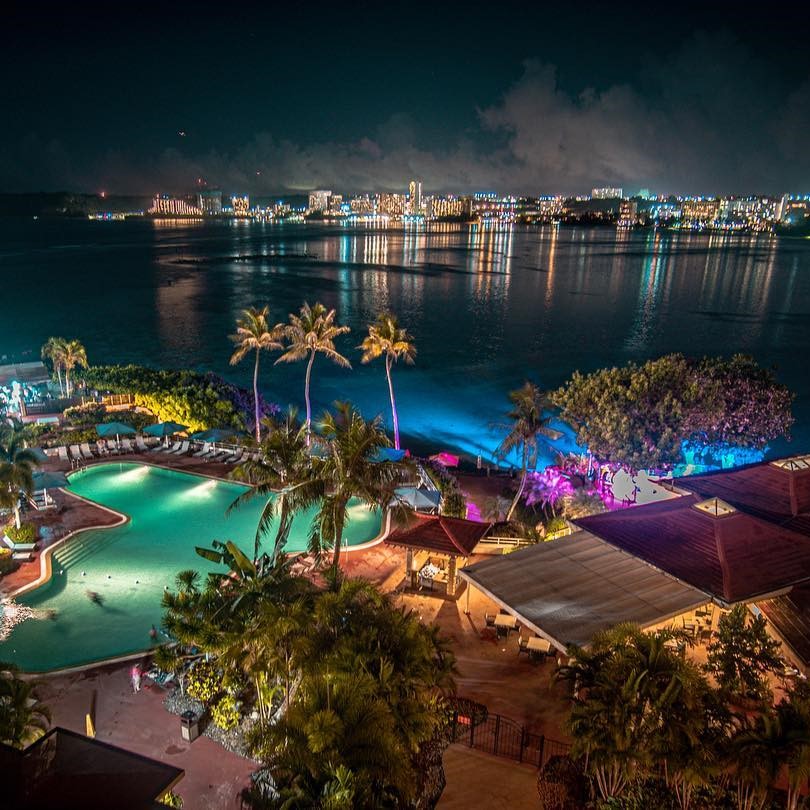 Beautiful view of Tumon Beach